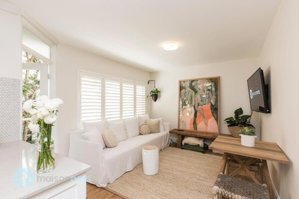 1 Bdrm Manly Beachside Apt With Parking Sydney Eksteriør bilde