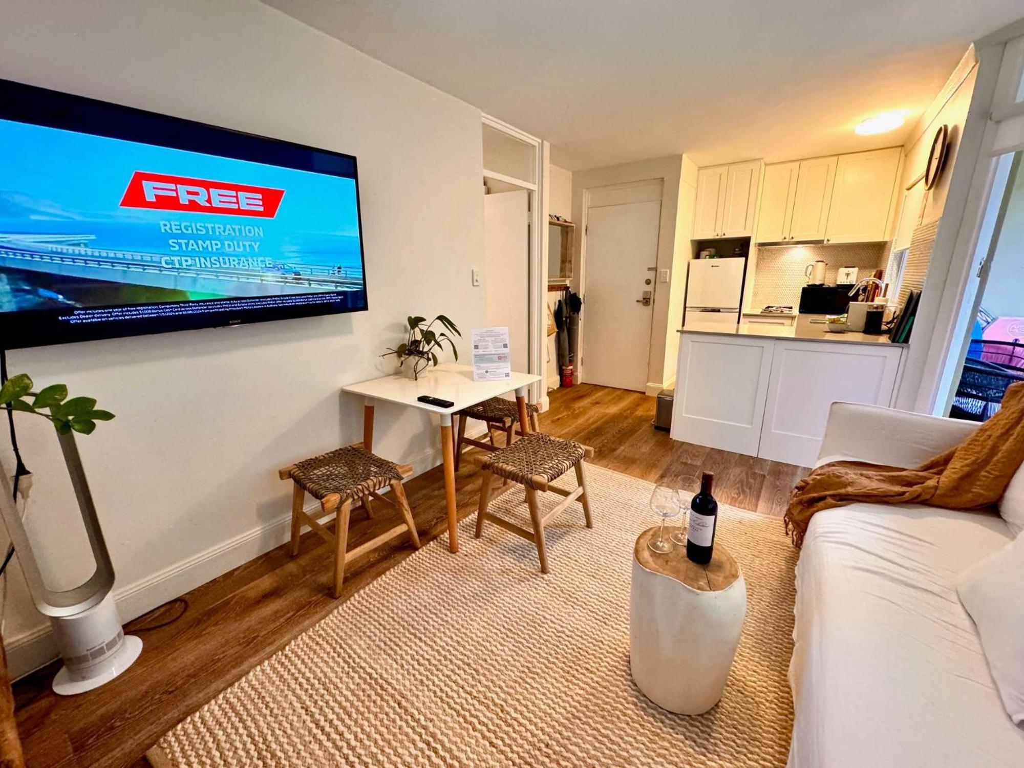 1 Bdrm Manly Beachside Apt With Parking Sydney Eksteriør bilde